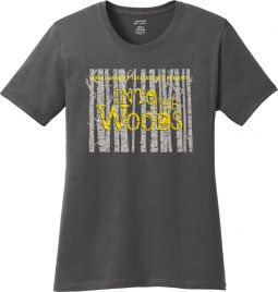 Ladies Core Cotton Tee , Charcoal